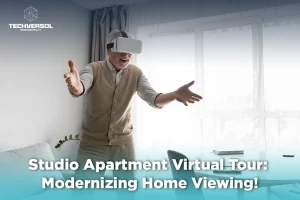 Studio Apartment Virtual Tour Modernizing Home Viewing-Techversol