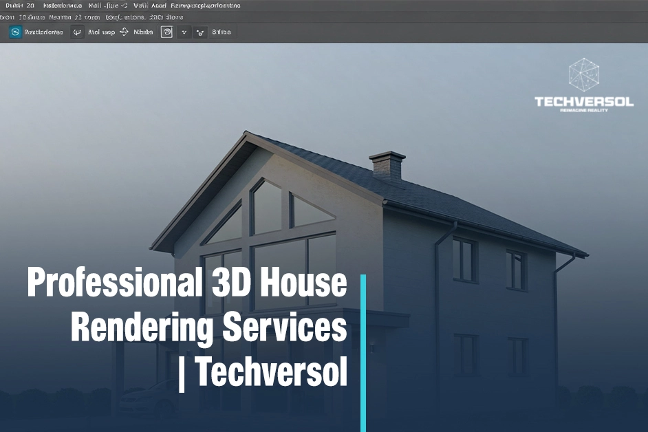 Professional 3D House Rendering Services Techversol
