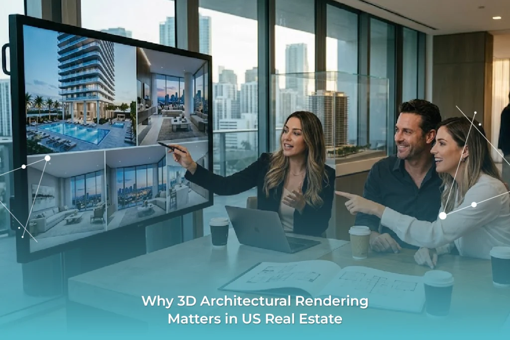 3D Architectural Rendering Matters in US Real Estate By Techversola