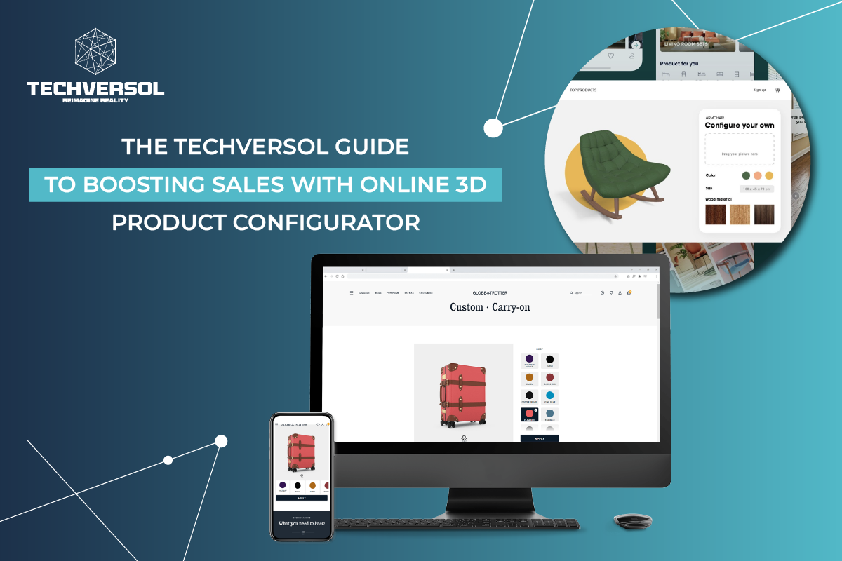 The Techversol Guide to Boosting Sales with Online 3D Product Configurator